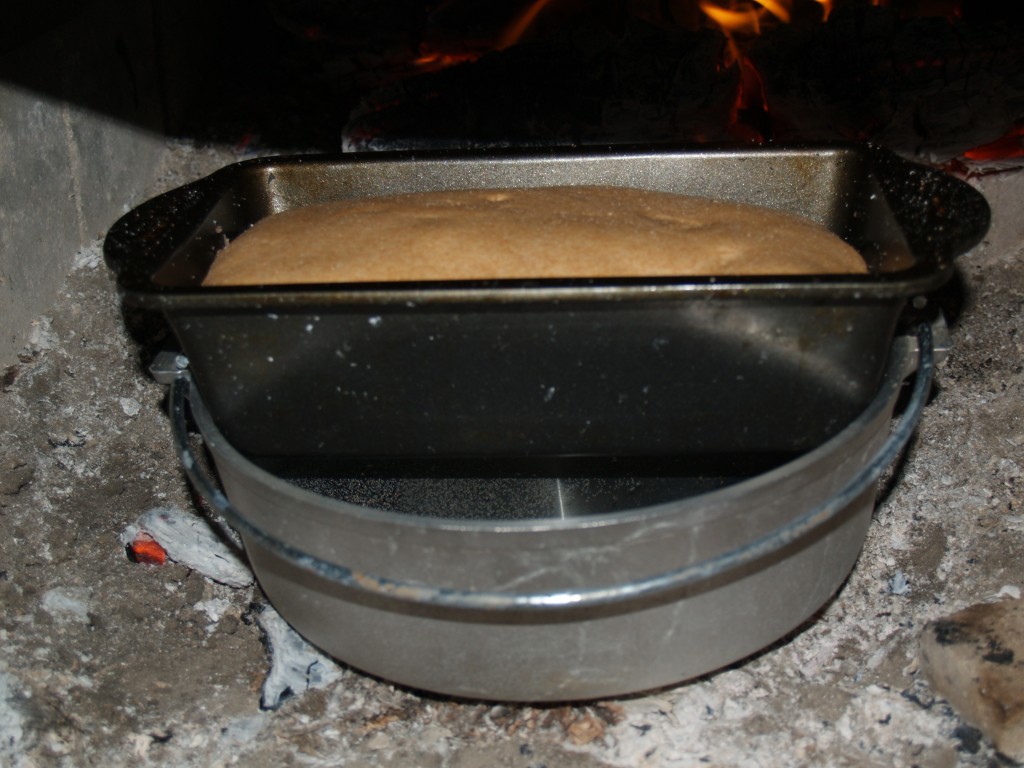 woodstove bread